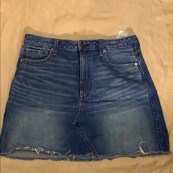 Abercrombie and Fitch Jean mini skirt - Picture 1 of 4